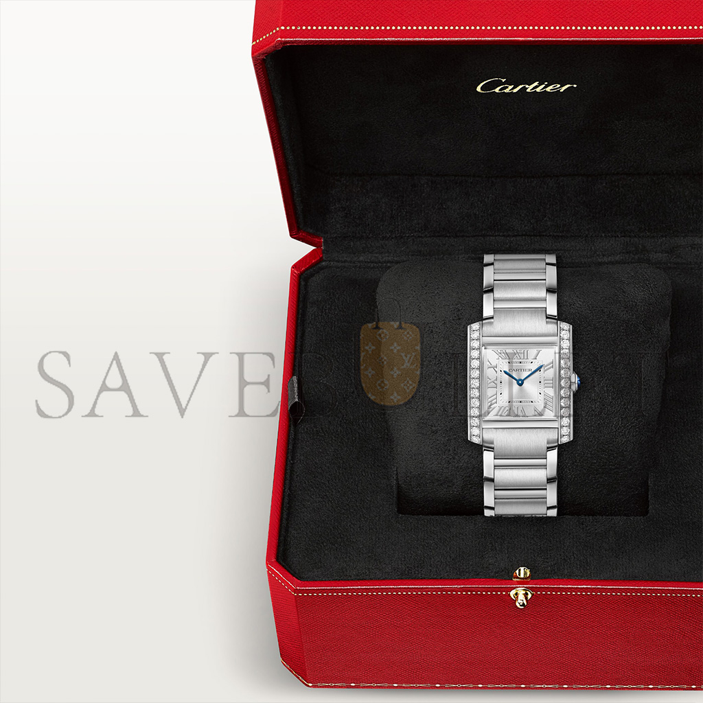 CARTIER TANK FRANÇAISE 32MM WATCH W4TA0021